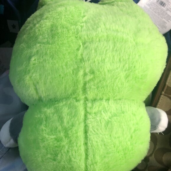 🐈 Kawaii Grumpy Cat Plush in Frog Hoodie Soft Stuffed Animal Toy 7” Cute Lovely - Picture 2 of 3